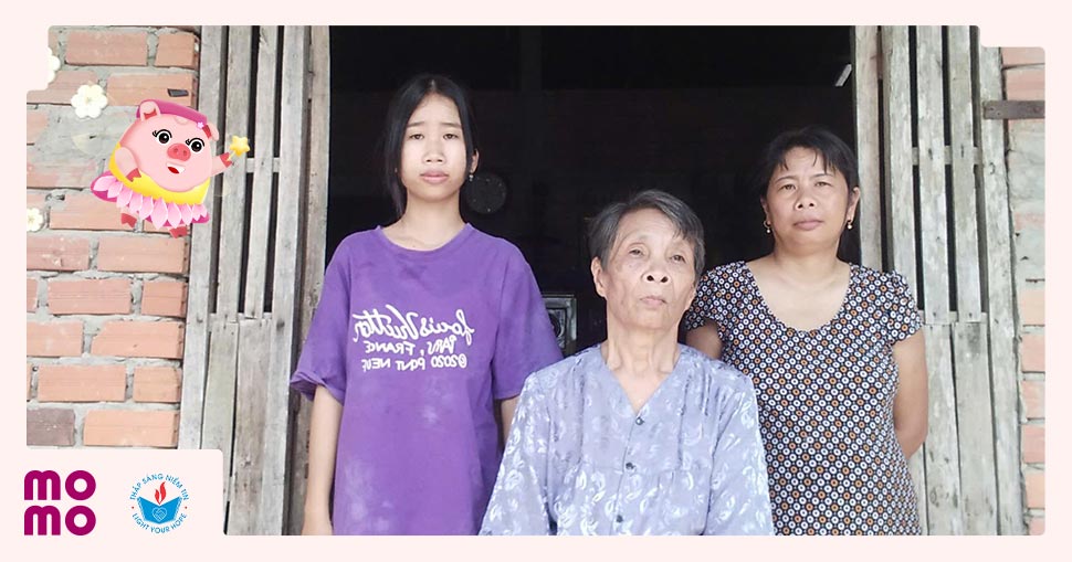 Em Quỳnh đối mặt với nhiều khó khăn và mất mát từ khi còn nhỏ
