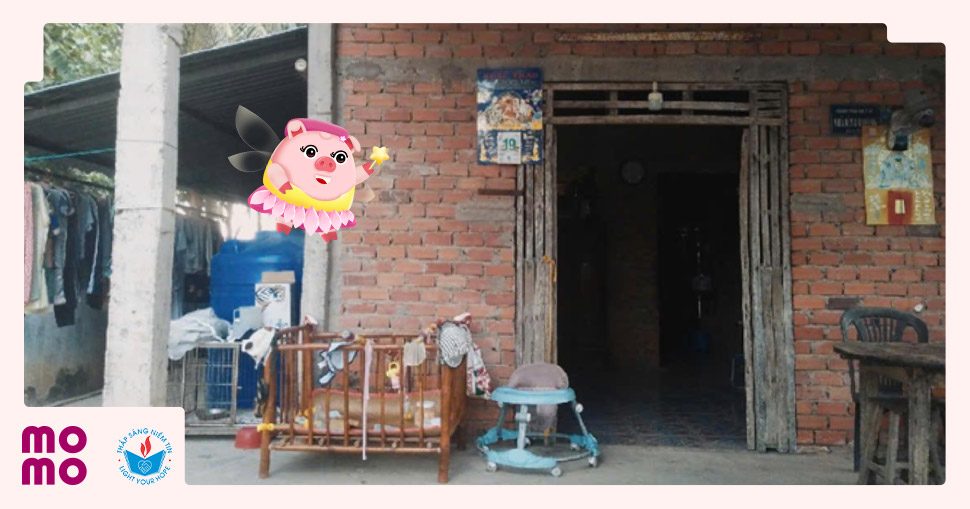 Căn nhà nơi bà, mẹ và em Hoa Quỳnh đang sinh sống - 1