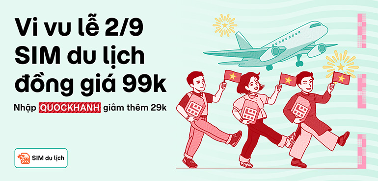 Vi vu xuất ngoại chơi mừng lễ 2/9, MoMo tặng bạn siêu nhiều ưu đãi khi mua SIM du lịch quốc tế!