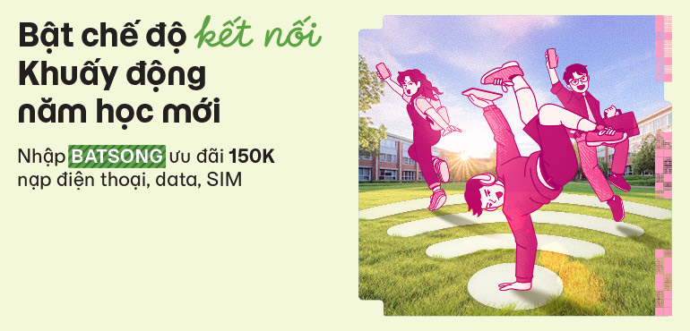 BACK TO SCHOOL –  Một cú chạm trên MoMo, bật chế độ kết nối, khuấy động năm học mới với MoMo!