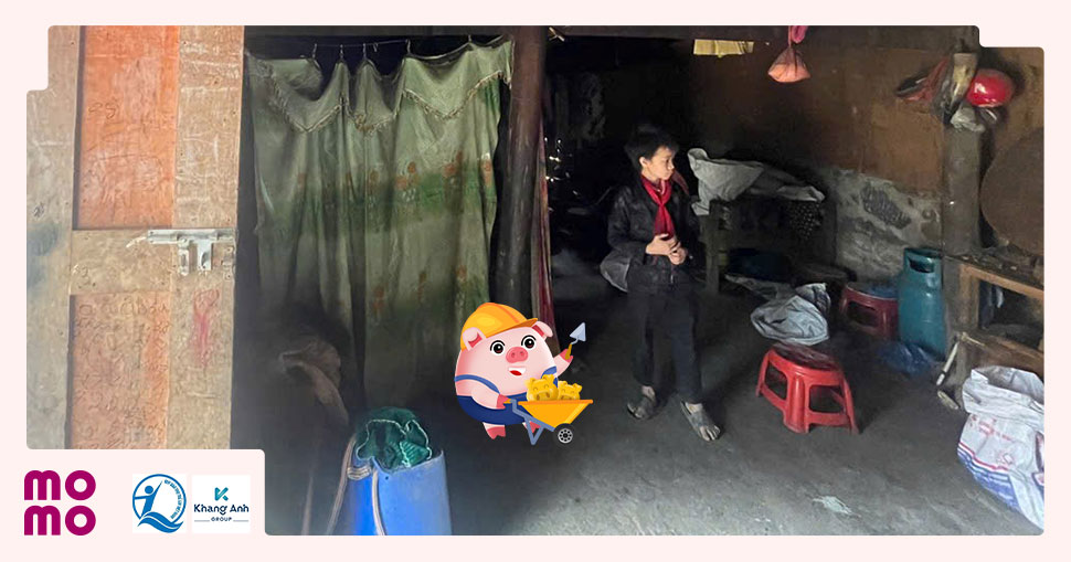 Căn nhà đơn sơ, không có gì quý giá
