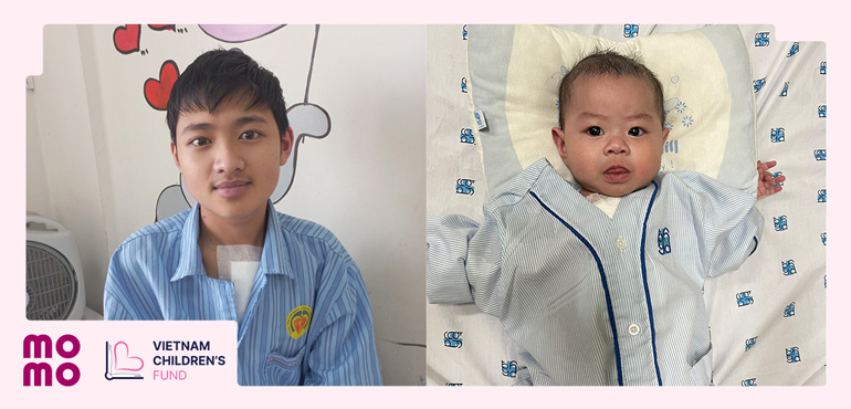 Các em nhỏ đã có được trái tim khỏe mạnh, vững bước tương lai