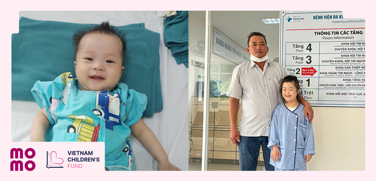 Cộng đồng Heo Đất MoMo hỗ trợ chi phí phẫu thuật tim cho 5 em nhỏ có hoàn cảnh khó khăn