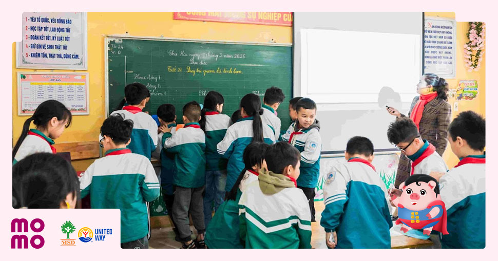 MSD United Way Vietnam triển khai dự án “Giải pháp tương lai - Shinhan Square Bridge Việt Nam 2025”