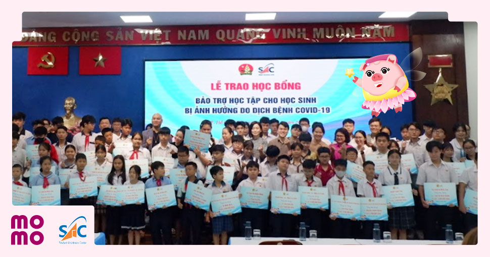 Góp Heo Vàng trao học bổng cho học sinh nghèo vượt khó - 1