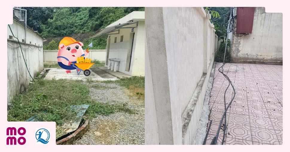 Nguồn nước của các em học sinh tại Trường Tiểu học Minh Tân hiện tại được lấy từ một hố nhỏ cách trường 50m - 2