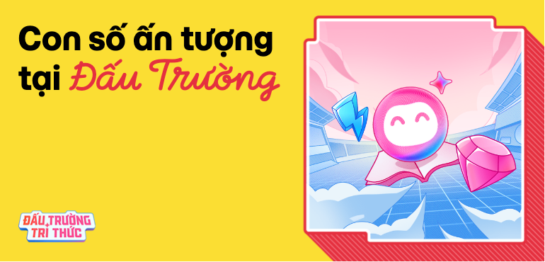Cùng nhìn lại những con số ấn tượng tại Đấu Trường Tri Thức