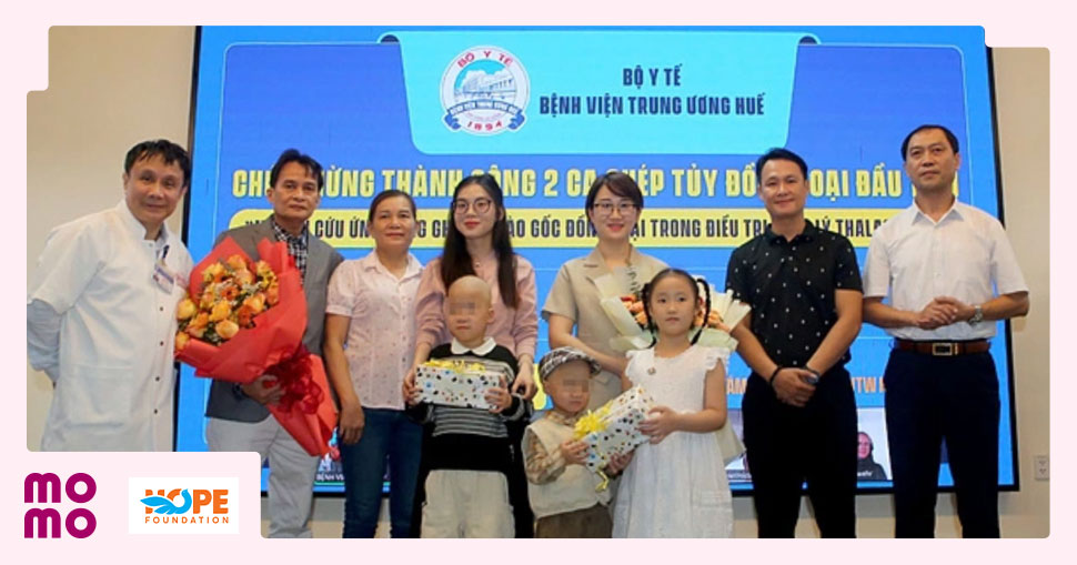 Gây quỹ hỗ trợ chi phí ghép tủy cho 2 bệnh nhi tan máu bẩm sinh
