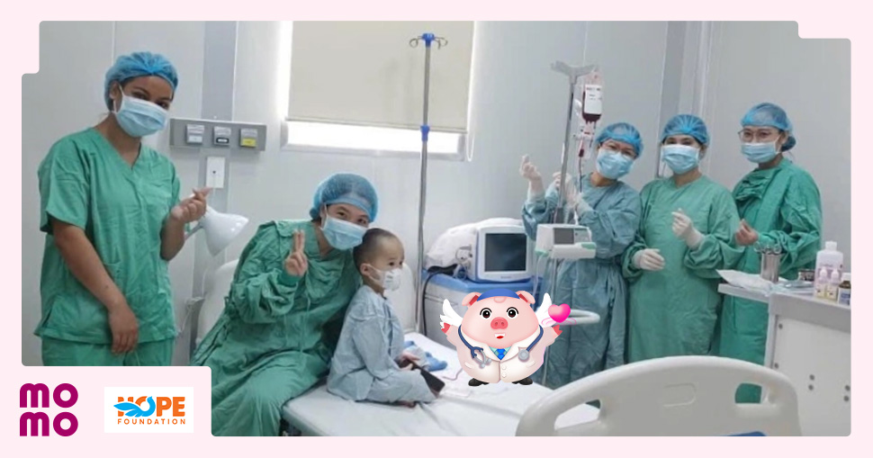 Góp Heo Vàng hỗ trợ chi phí ghép tủy cho 20 bệnh nhi mắc bệnh về máu