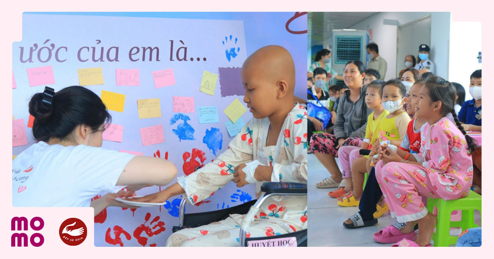 Bếp Sẻ Chia tổ chức sinh nhật đình kỳ cho các bé