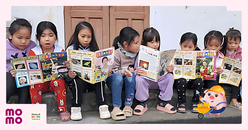 Góp Heo Vàng xây 10 thư viện đến cho 4.500 em học sinh miền Trung