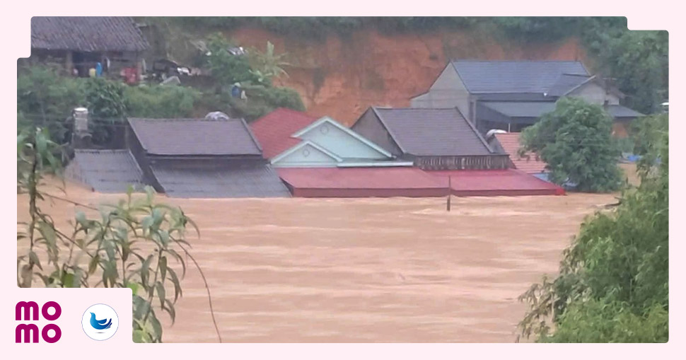 Ngập lụt ở các tỉnh miền Bắc năm nay còn nghiêm trọng hơn ngập lụt năm 2024, do siêu bão Yagi gây ra - 1