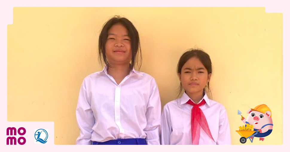Em Hồ Thị Hương, mồ côi cả cha lẫn mẹ từ nhỏ, hiện đang sống cùng cậu trong căn nhà nhỏ đã cũ
