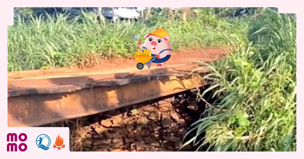 Chung tay xây cầu mới để giúp bà con đi lại an toàn quanh năm, giúp các em nhỏ đến trường không còn nỗi lo nước lũ 