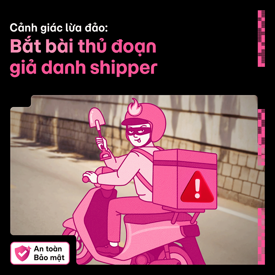 MoMo nhắc bạn cẩn thận với chiêu trò lừa đảo giả shipper