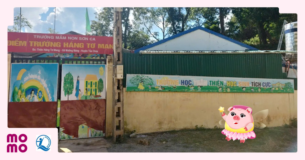 Góp Heo Vàng xây điểm trường Háng Tơ Mang 2 thuộc Trường MN Sơn Ca, Điện Biên