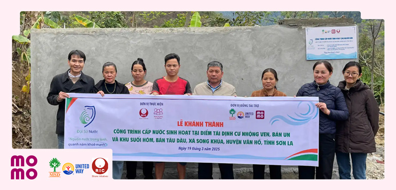 Hoàn thành công trình cấp nước sinh hoạt cho 667 người dân điểm tái định cư Nhộng Ven (Sơn La)