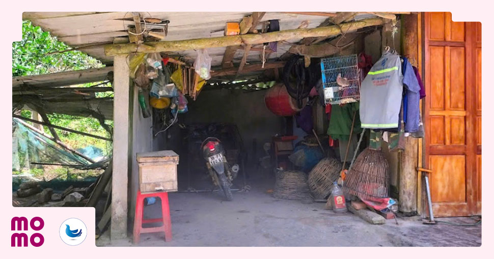 Nhà bác Tình hiện xuống cấp rất trầm trọng