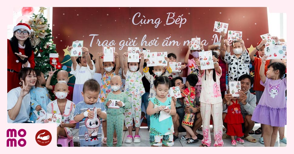 Gây quỹ tặng 3.000 suất ăn, hỗ trợ viện phí, tổ chức Noel và Tết cho trẻ ung thư ở BV Nhi đồng TPHCM