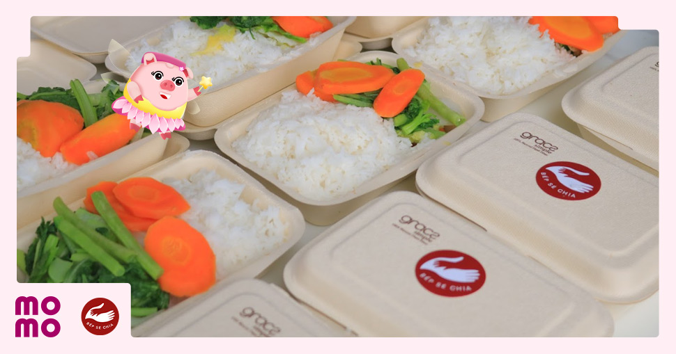 Bếp Sẻ Chia đang chuẩn bị những suất ăn bổ dưỡng hằng tuần cho các bé - 2