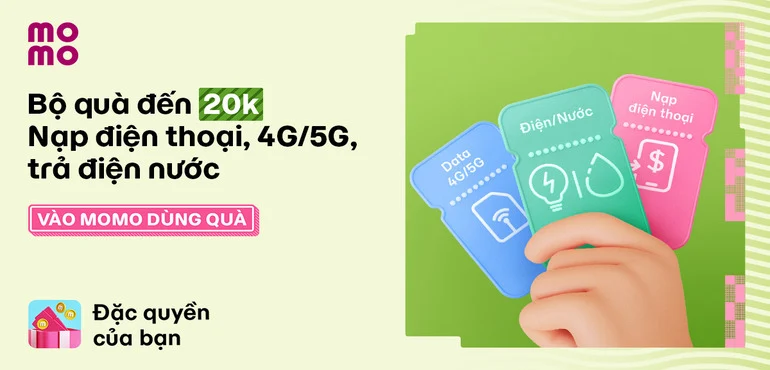 Nhận quà tri ân đặc biệt từ MoMo, tối ưu trải nghiệm