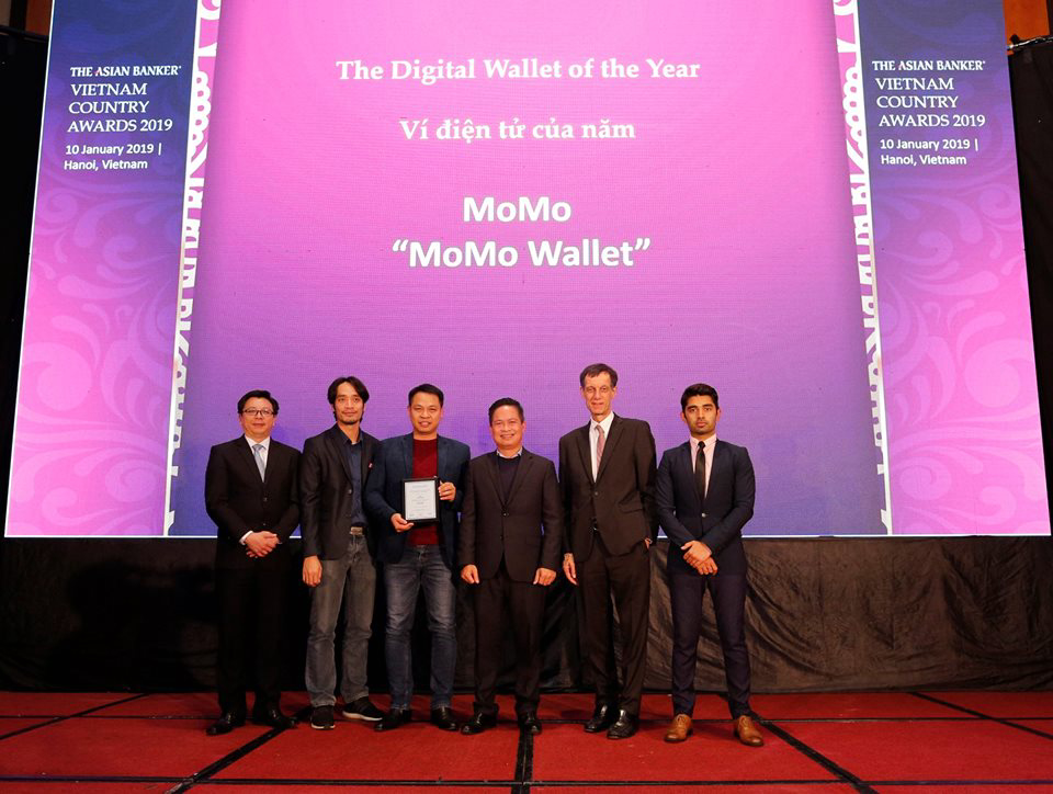 MoMo được vinh danh kép tại giải thưởng quốc gia Việt Nam The Asian Banker 2019: “Ví điện tử của năm” và “Lãnh đạo đổi mới”