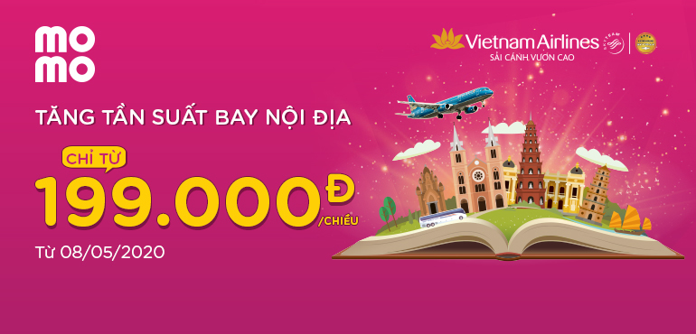 Vietnam Airlines: Tăng tần suất bay nội địa - Giá vé chỉ từ 199.000đ/chiều