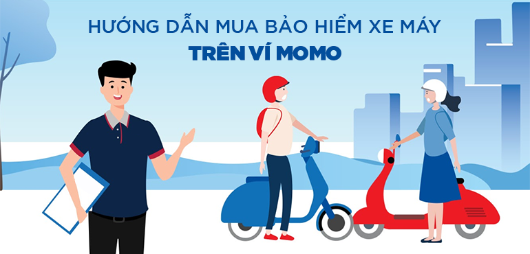 Hướng dẫn mua bảo hiểm xe máy trên Ví MoMo