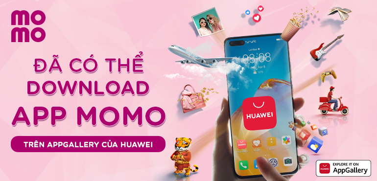 Ví MoMo chính thức có mặt trên kho ứng dụng Huawei AppGallery