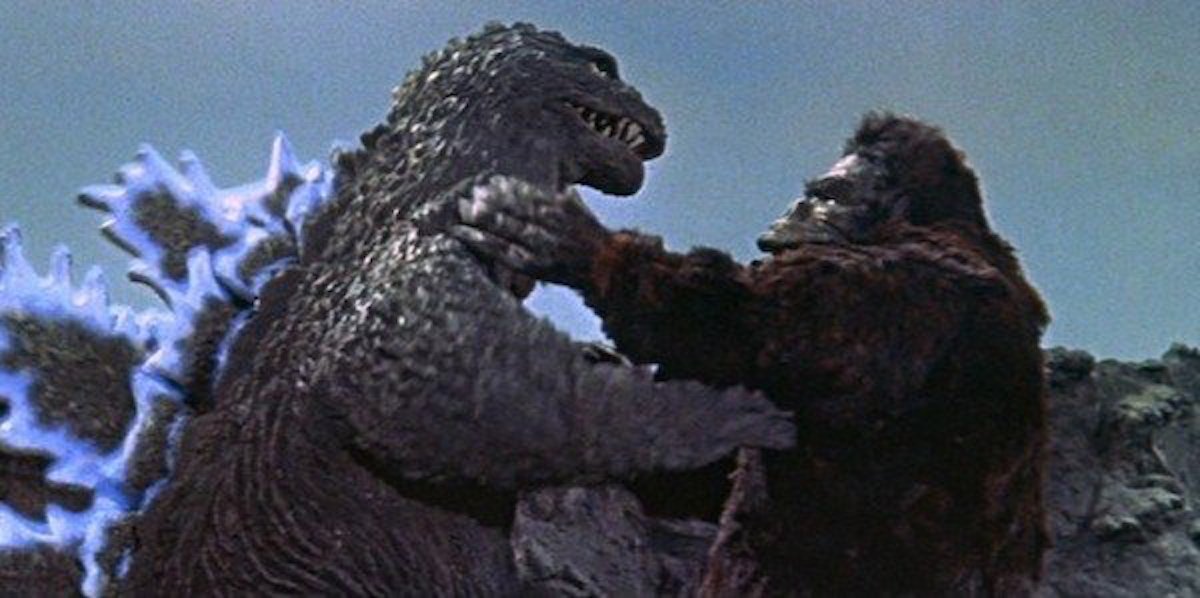 Phiên bản Kong cho Godzilla ăn cây trong quá khứ...