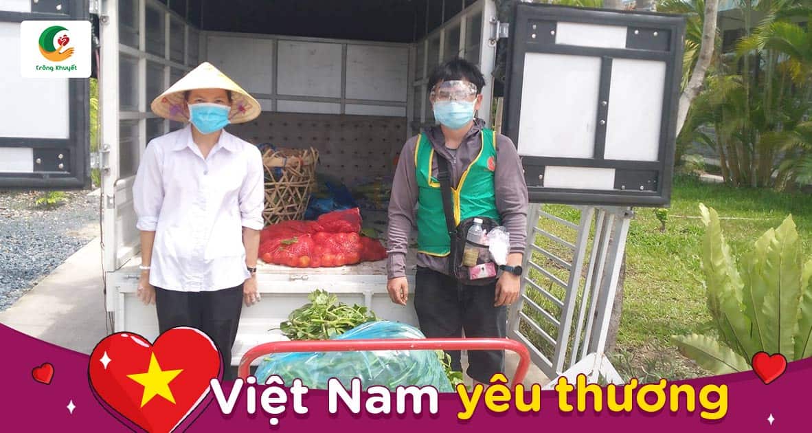 Chung tay gây quỹ hỗ trợ rau củ cho người dân Sài Gòn
