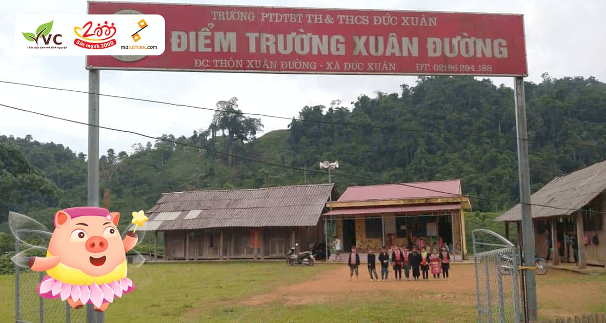 Cùng Mã Từ Thiện xây dựng điểm trường Xuân Đường, tỉnh Hà Giang