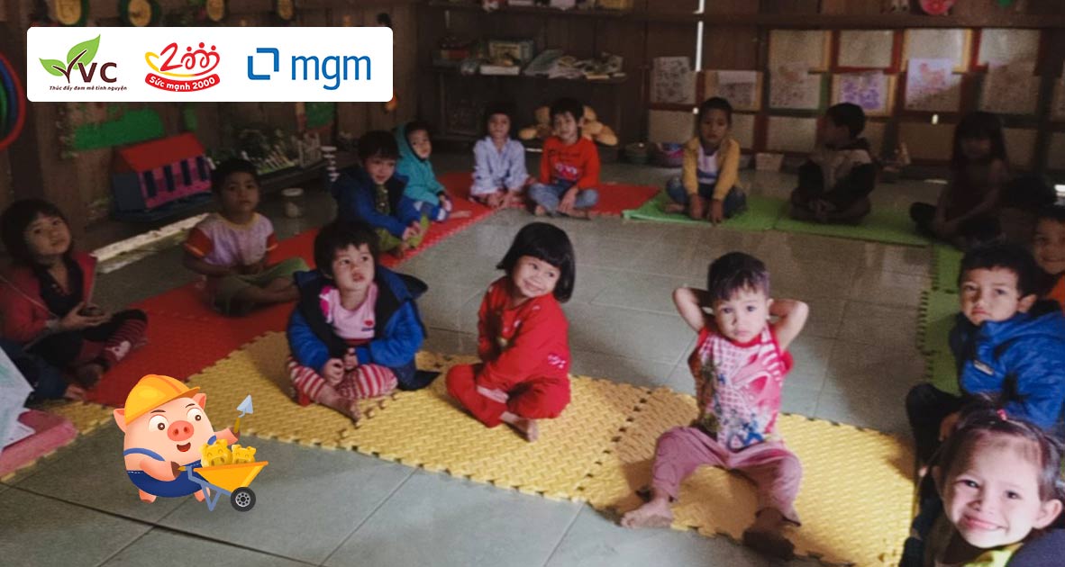 Hiện tại, điểm trường Mầm non Trà Leng thuộc tại thôn 3 (Ông Dũng) của huyện Nam Trà My (Quảng Nam) đang giảng dạy cho 30 trẻ.