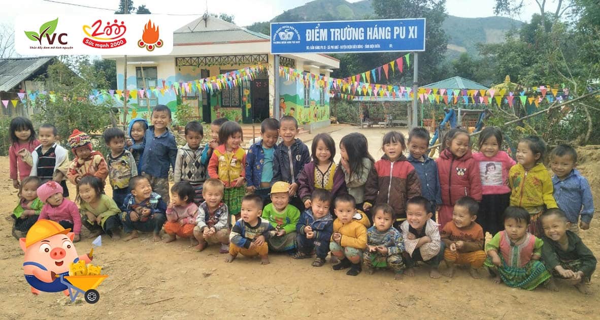 Chung tay quyên góp Heo Vàng để đem lại ngôi trường mới cho các em bản Háng Pu Xi