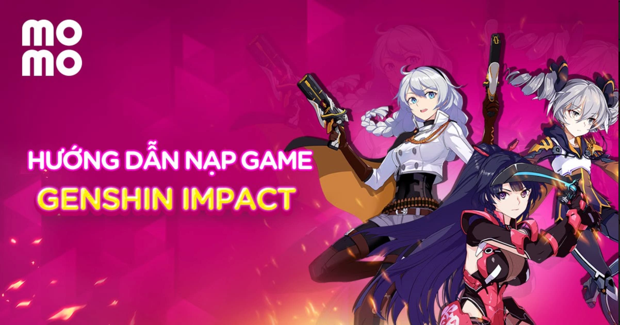 Hướng dẫn nạp game Genshin Impact trên Google Play/App Store qua MoMo