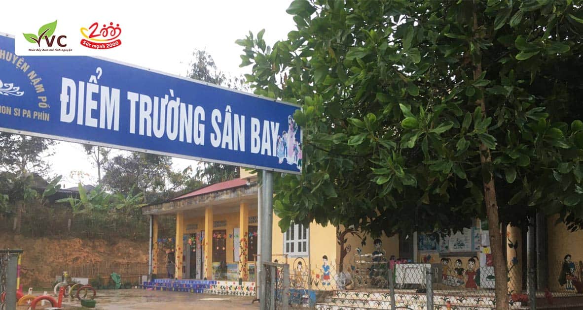 Chung tay gây quỹ xây dựng điểm trường Sân Bay, tỉnh Điện Biên để các bé có phòng học kiên cố do trước học nhờ nhà văn hoá của bản nay đã bị đòi lại.
