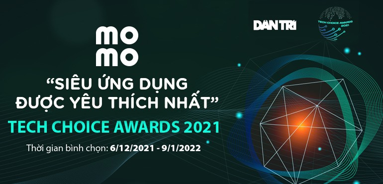 MoMo là “Siêu ứng dụng được yêu thích nhất trong cuộc sống” tại Tech Choice Awards 2021