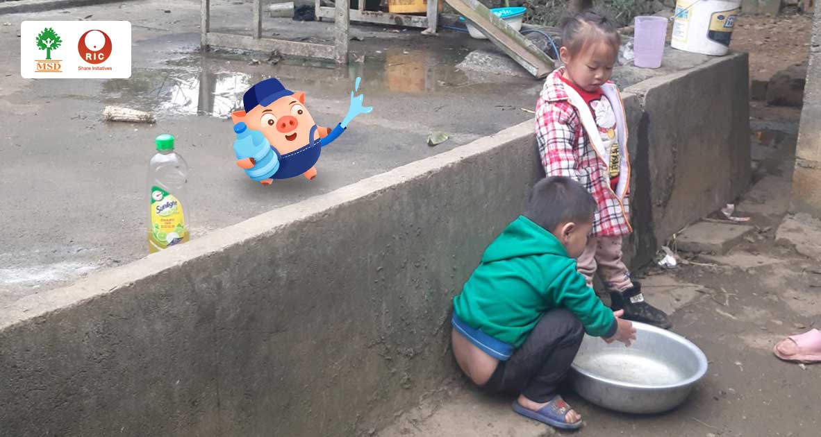 Trẻ em sử dụng nguồn nước không đảm bảo vệ sinh - 1