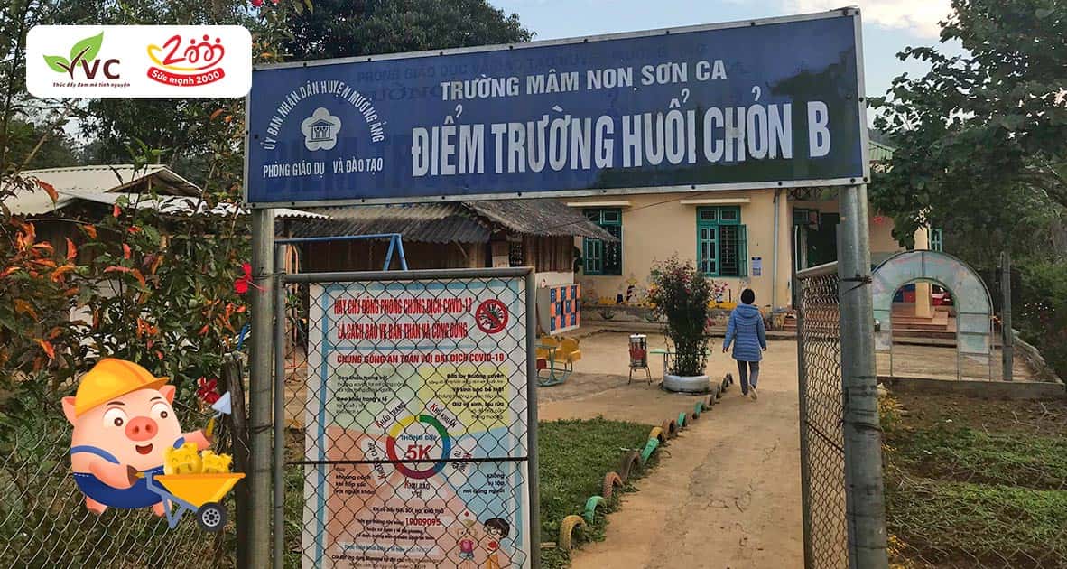 Chung tay quyên góp Heo vàng để xây mới điểm trường Mầm non Huổi Chỏn B - tỉnh Điện Biên để các bé có phòng học sạch sẽ, kiên cố và khang trang hơn.