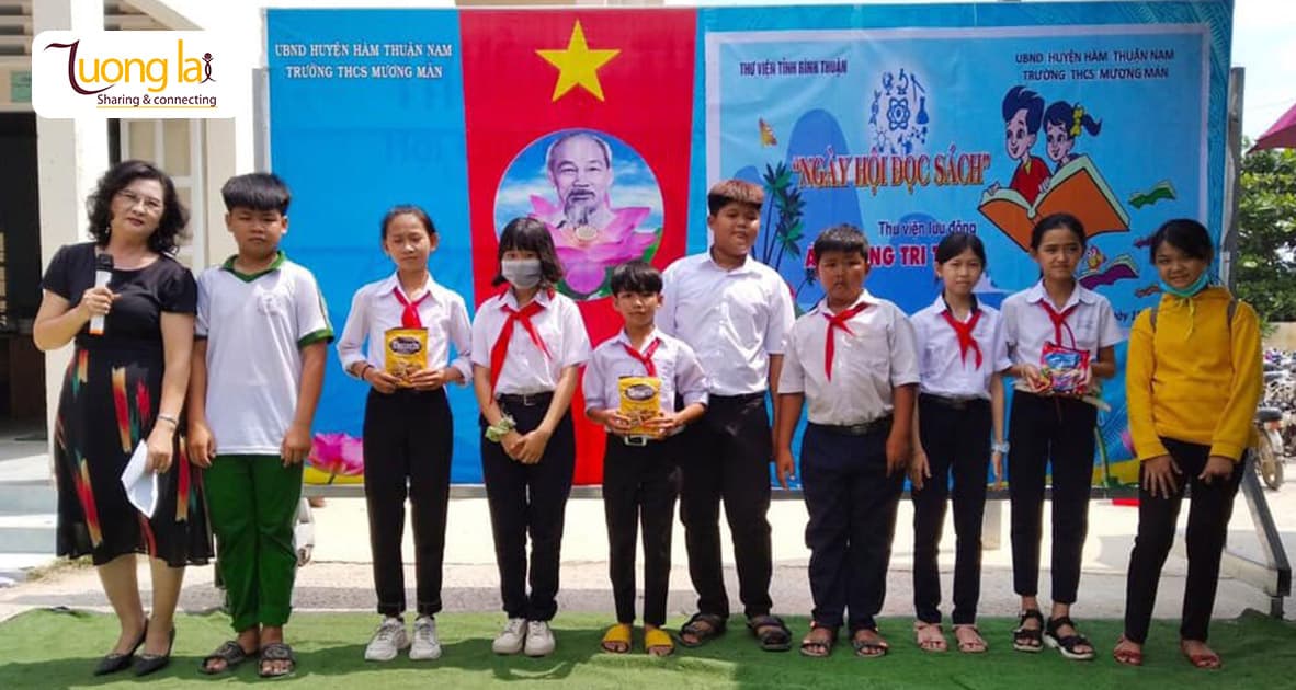 Cùng gây quỹ tặng thư viện sách và tổ chức tập huấn kỹ năng sống cho học sinh có hoàn cảnh khó khăn tại trường THCS Mương Mán, Hàm Thuận Nam, Bình Thuận.