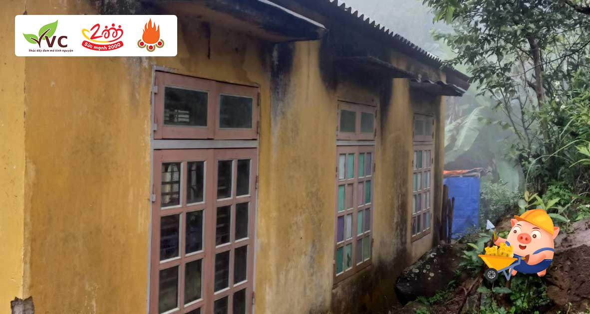 Chung tay góp Heo vàng xây dựng điểm trường Kéo Bó - tỉnh Sơn La để các bé có lớp học chính thức, không cần đi mượn nhà văn hoá.