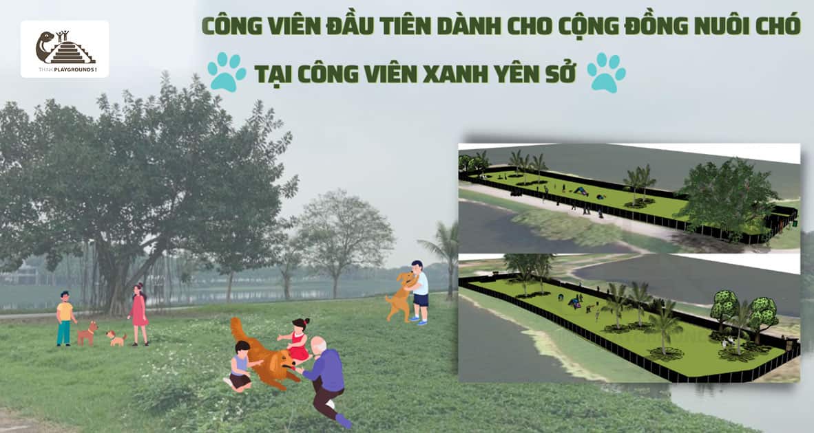 Chung tay xây dựng công viên dành cho cộng đồng nuôi chó