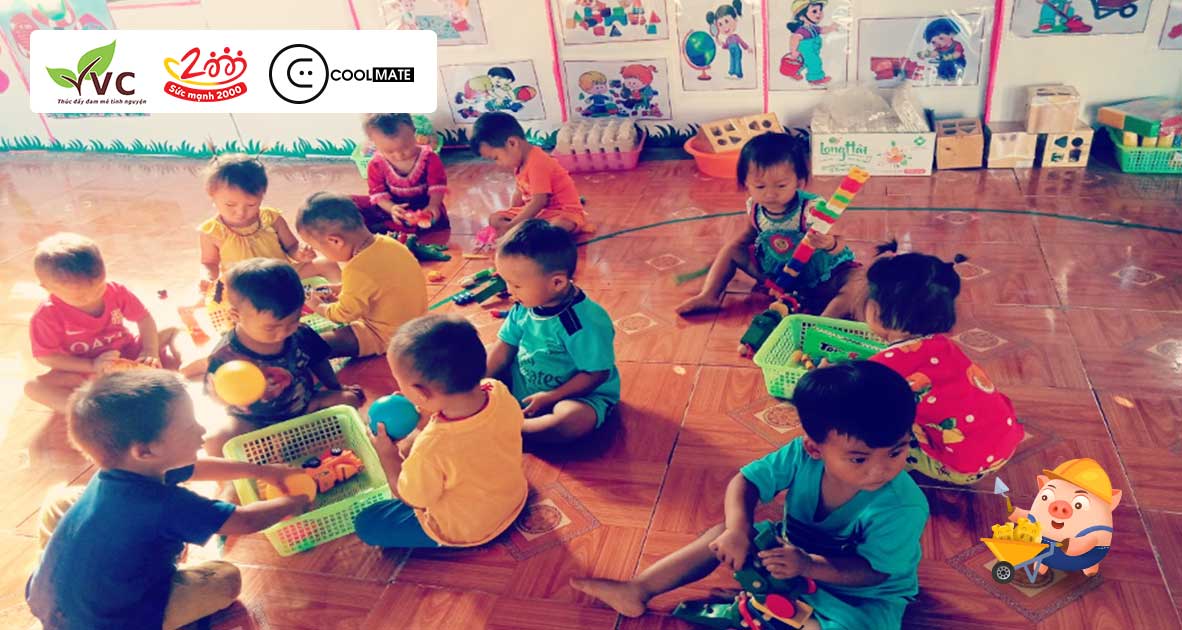 Góp Heo vàng xây dựng thêm phòng học điểm trường Trung Dù, tỉnh Điện Biên để các bé không còn phải học trong nhà tôn nóng  đổ lửa, bí bách