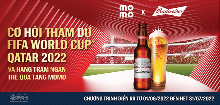 Hoạt náo cùng Budweiser - Bia chính thức của FIFA WORLD CUP