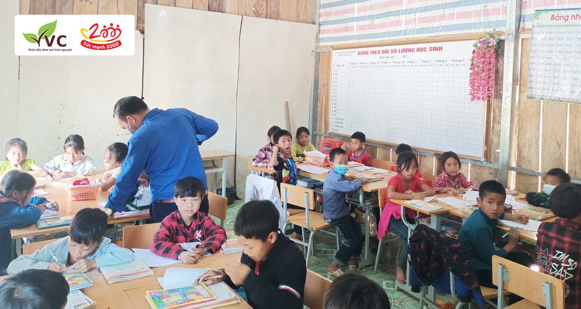Cùng chung tay quyên góp xây dựng thêm phòng học điểm trường Háng Lìa A, tỉnh Điện Biên để các em không phải học trong nhà gỗ tạm bợ, không an toàn.