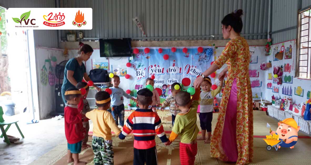 Cùng Anh Chị Dự án Nuôi Em góp Heo Vàng xây dựng thêm phòng học điểm trường bản Na Ngua, tỉnh Điện Biên, giúp các em có phòng học kiên cố để an tâm học tập.