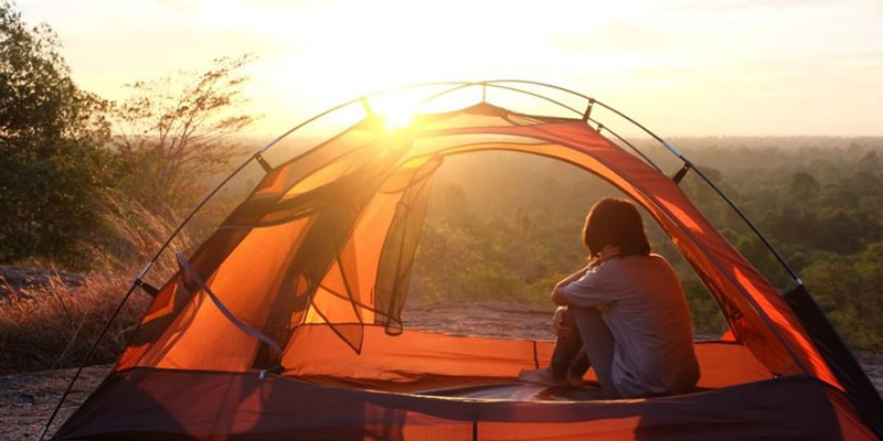 Cắm trại và đón ánh nắng bình minh sớm mai tại Thác Mai