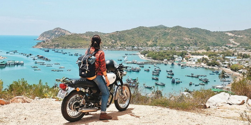 Bạn có thể di chuyển bằng xe máy tới Bãi Sao, Phú Quốc