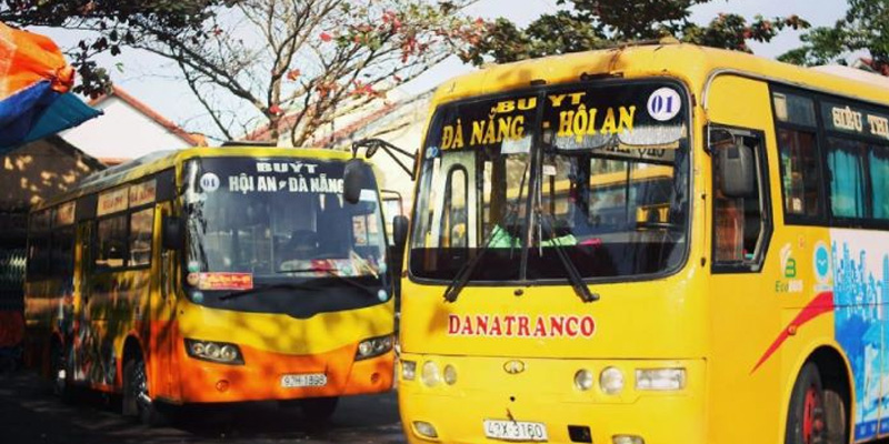 Bạn có thể đi từ Đà Nẵng - Hội An bằng xe buýt