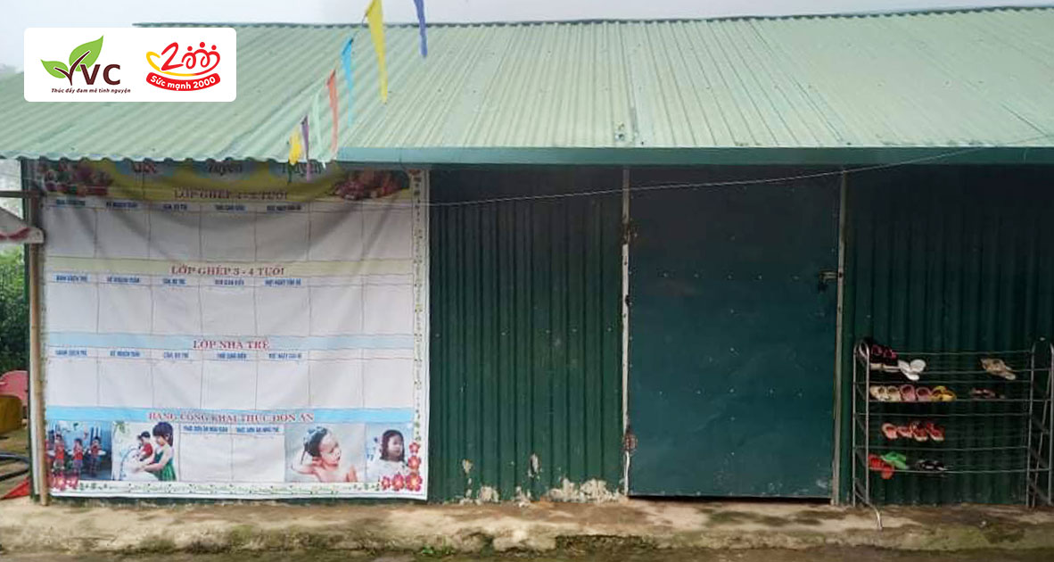 Các em nhỏ Trường Mầm non Keo Lôm, tỉnh Điện Biên hiện đang phải học tập trong điều kiện vô cùng khó khăn và thiếu thốn. Chung tay để các em sớm có trường mới.